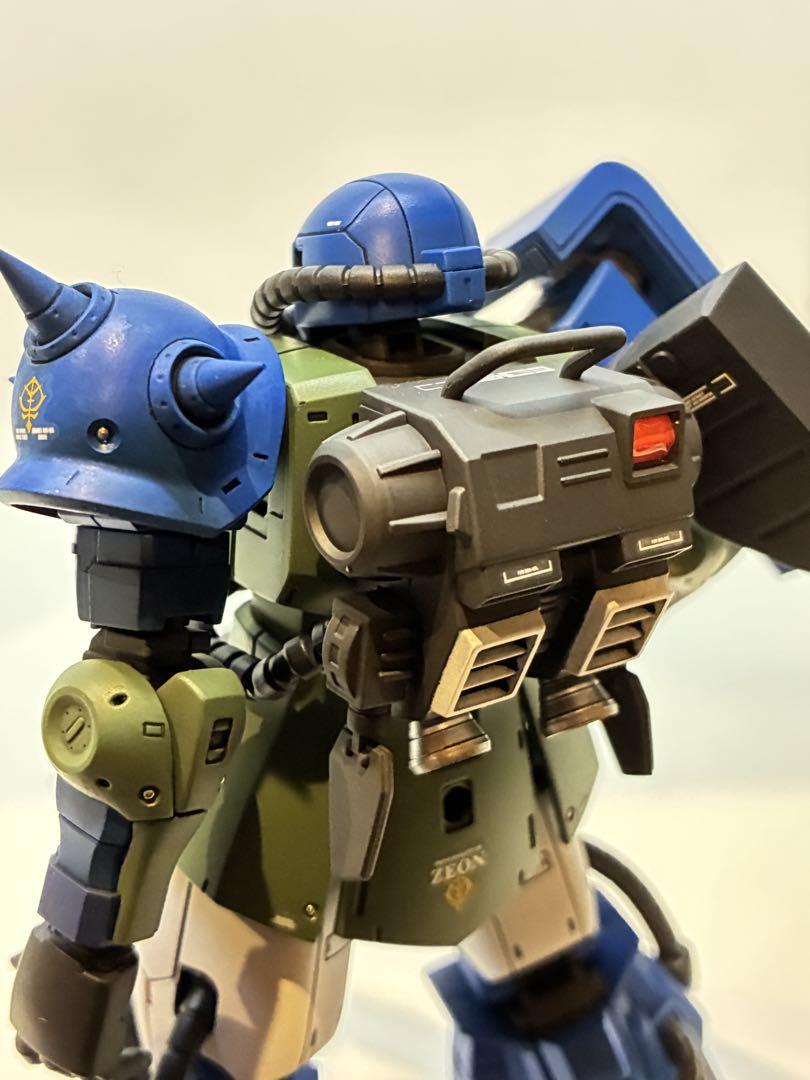 HGリックドム、高機動型ザク2 塗装改修済 完成品 ガンプラ
