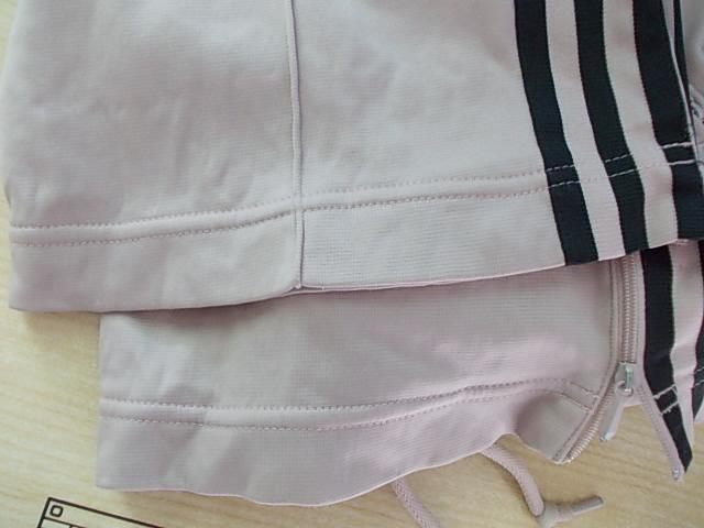 ピンク×黒 トラックジャケット　ジャージ上下　セットアップ　adidas ピンク×黒 トラックジャケット ジャージ上下 セットアップ adidas