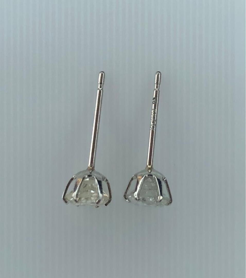 PT 天然ダイヤモンドピアス 計0.6ct