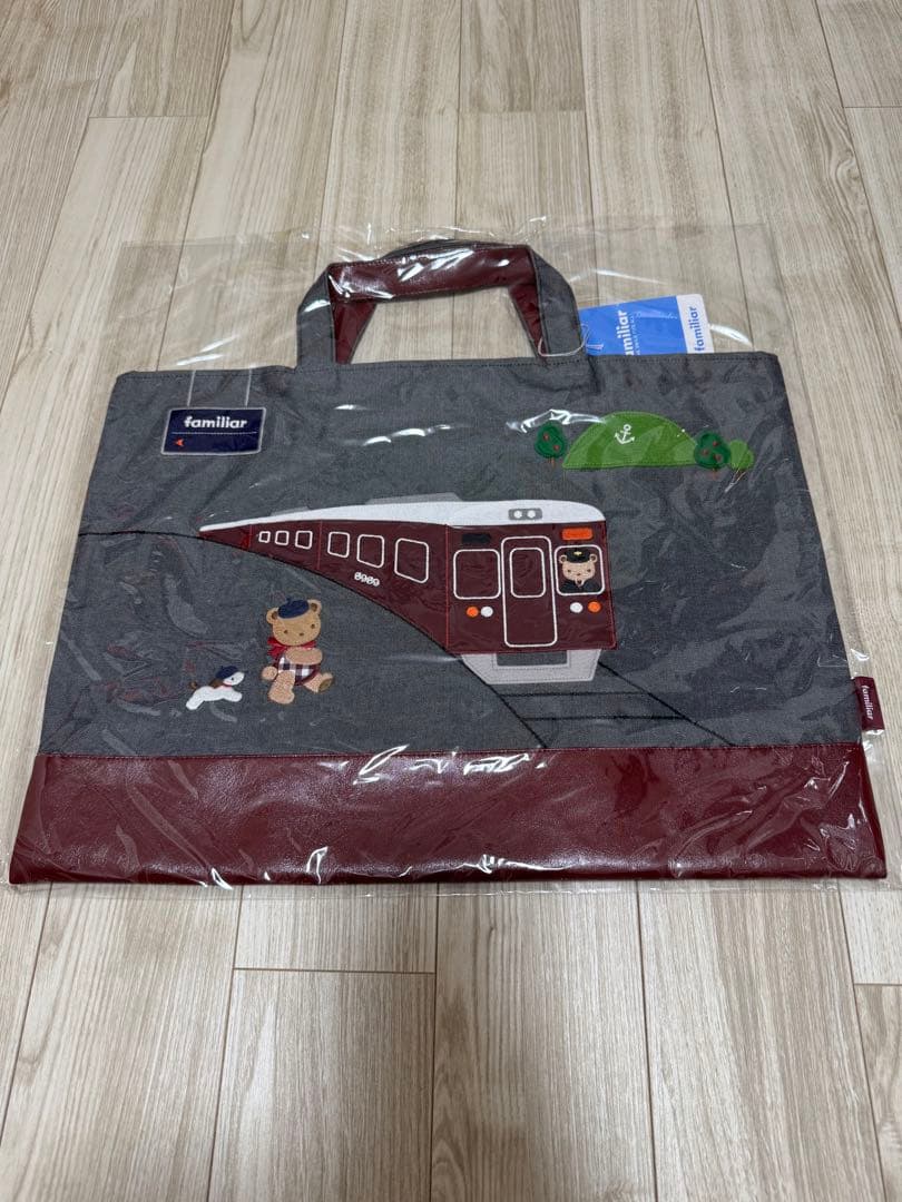 【国内正規品】 ファミリア×阪急電車 デニムバッグ 大特価満載！