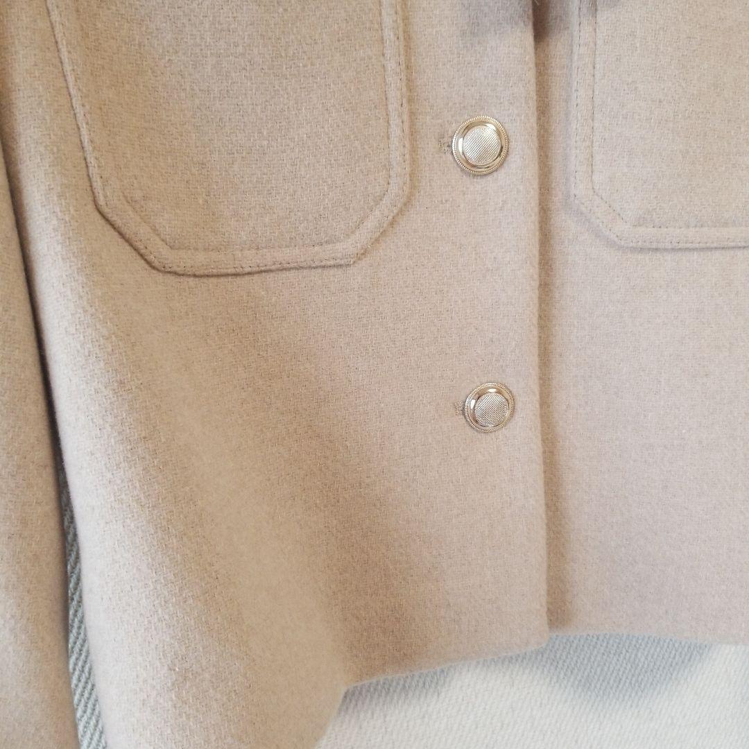 訳あり】ZARA ウールブレンド ジャケットベージュ М 綺麗め