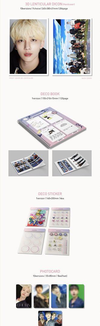 SEVENTEEN ジョシュア dfesta dicon 写真集 センイルグッズ