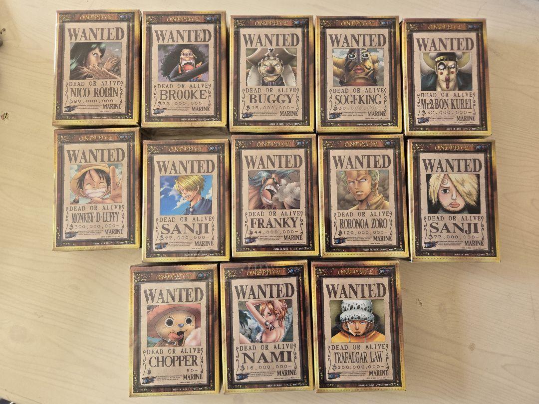 ワンピース WANTED ジグソーパズルーセット