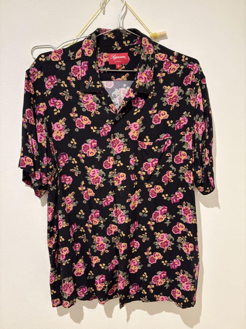 supreme レーヨンシャツ