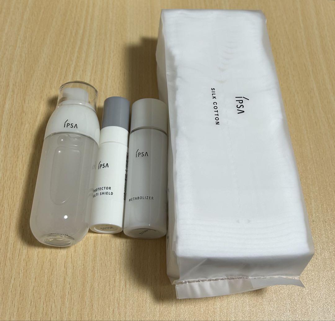イプサ　化粧水、乳液、コットン、試供品　最終値下げ 楽天市場】NEW【乳液 + 化粧水】IPSA イプサ ME 5 乳液 175ml +