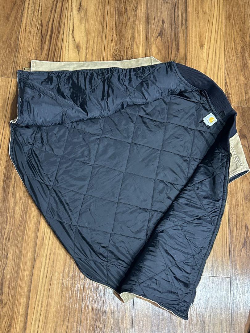 カーハート　ダックベスト　XL carhartt ベージュ