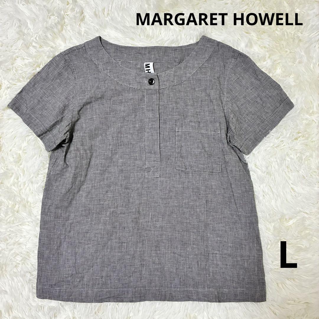 美品✨ MARGARET HOWELL　MHL リネン　コットン　プルオーバー