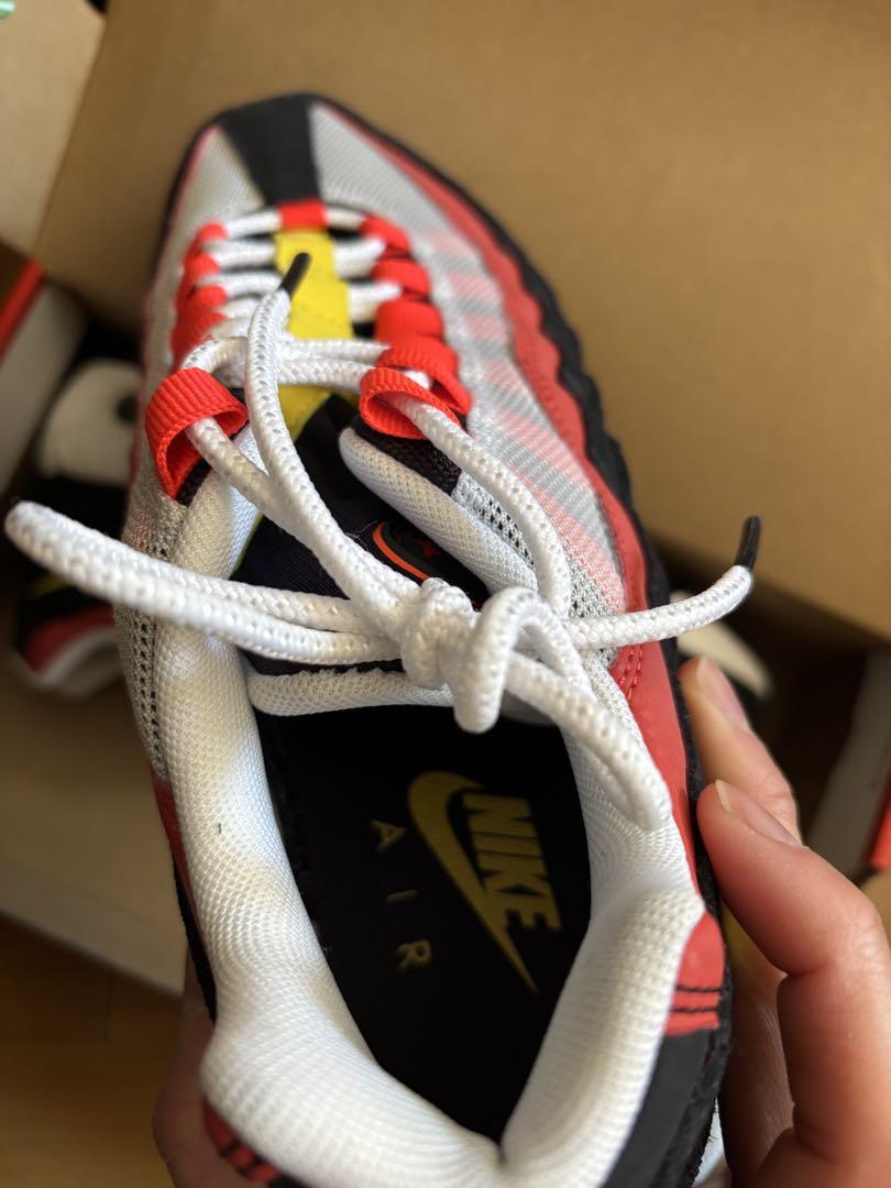 NIKE Air Max 95 ブラック/レッド/イエロー　限定モデル　26.5