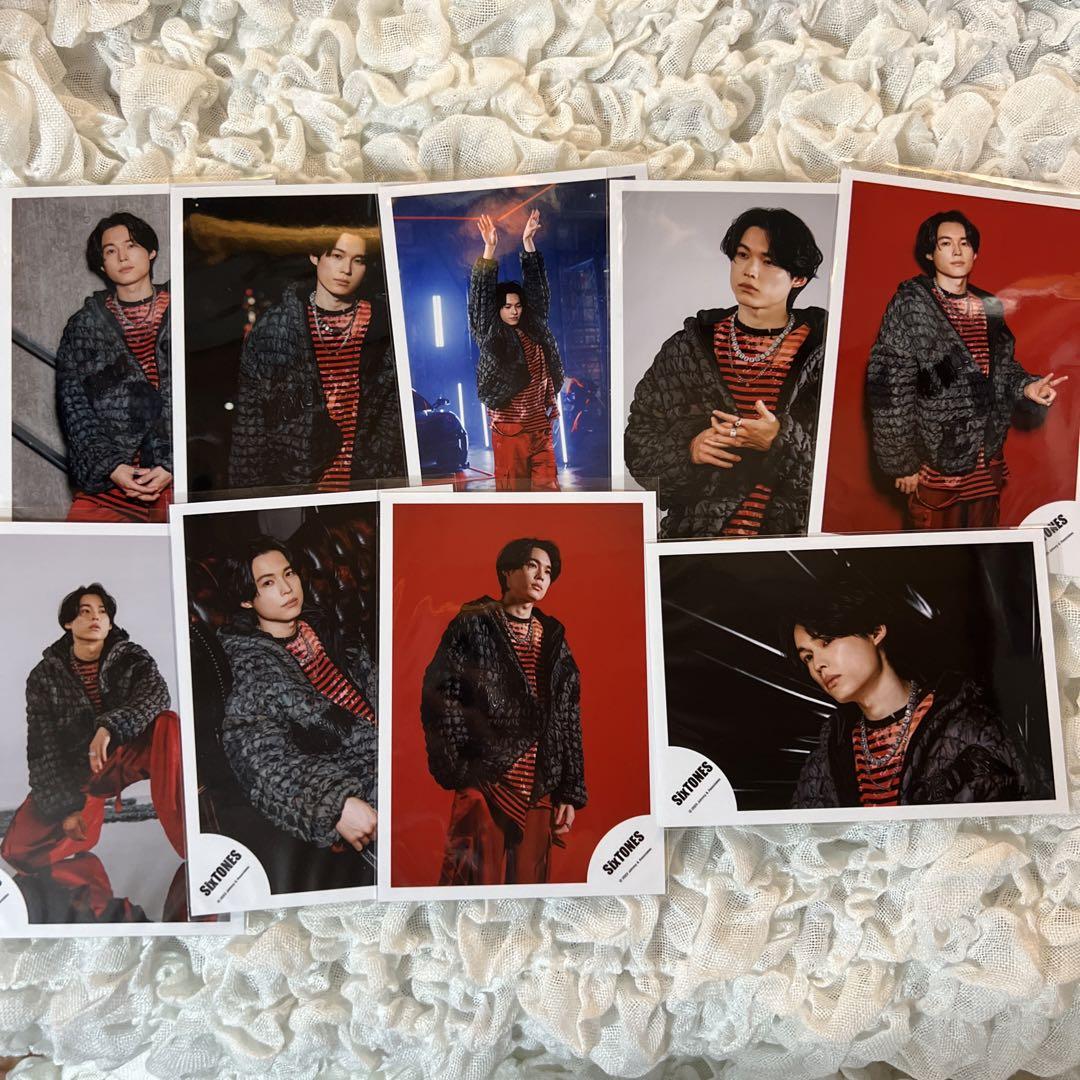 生写真(ジャニーズ)/アイドル/SixTONES SixTONES/松村北斗/膝上
