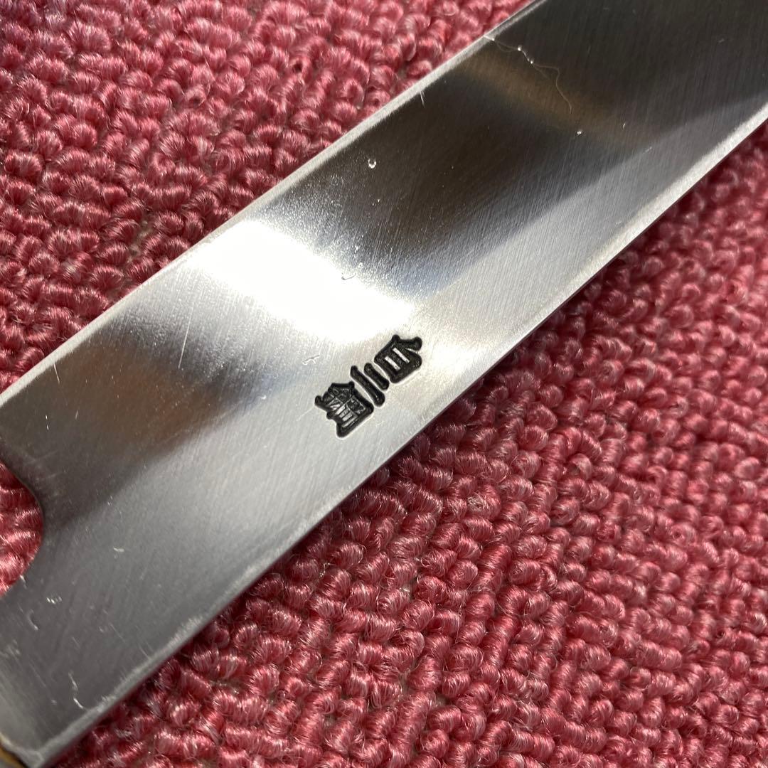 日本製】 白ニ鋼 勘所切付型柳刃包丁 240㎜ 8寸 調理器具 - nvsm.org