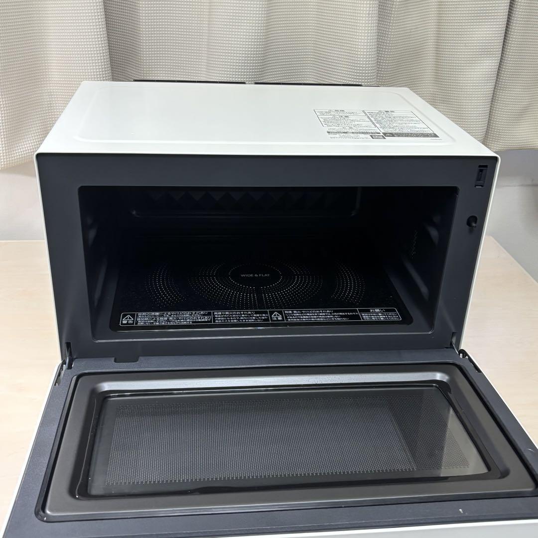 東芝 ER-S10A(W) 単機能レンジ 23L ホワイト