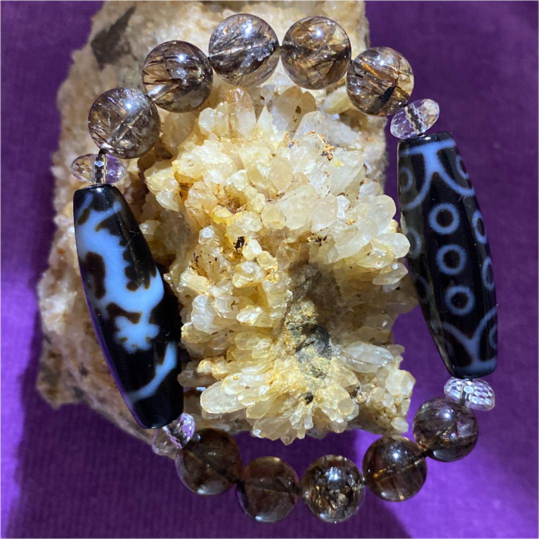 チベット天珠✨皇帝龍天珠✨二十一眼天珠✨希少‼️最高品質✨ブレスレット