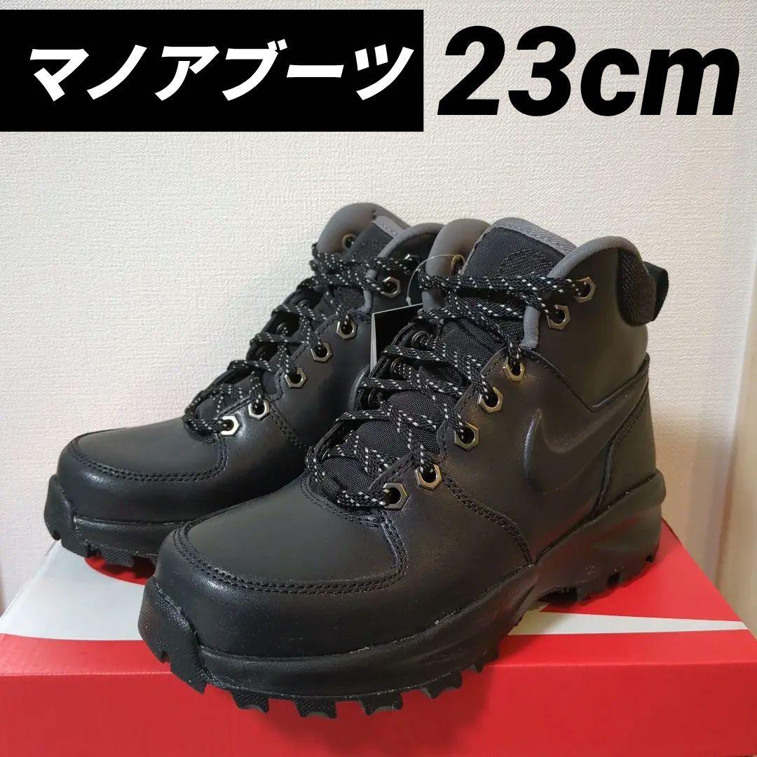 ★完売品★23cm Nike マノア レザー SEブーツ ブラック