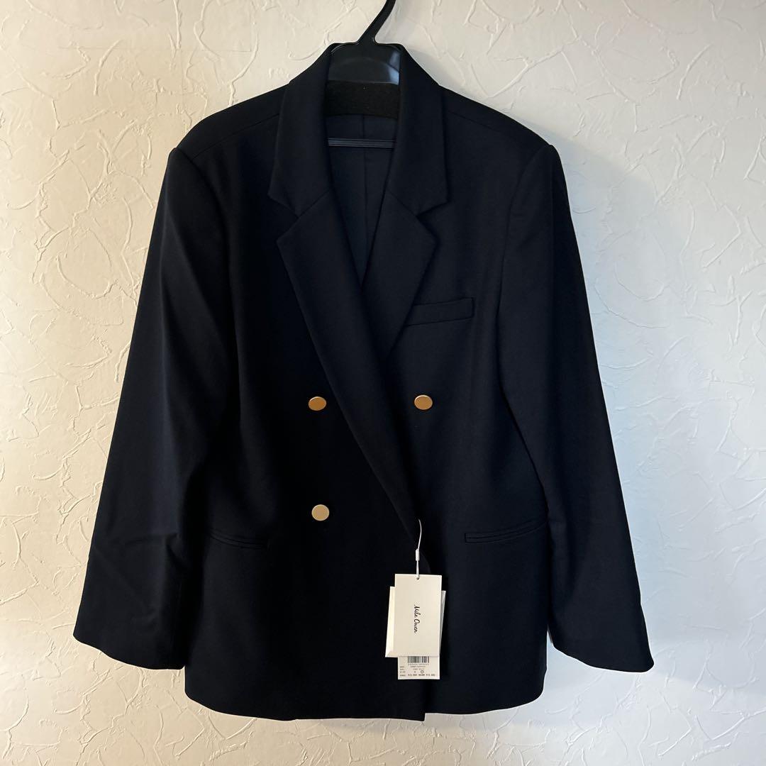 新品　MilaOwen 金釦ダブルブレザー