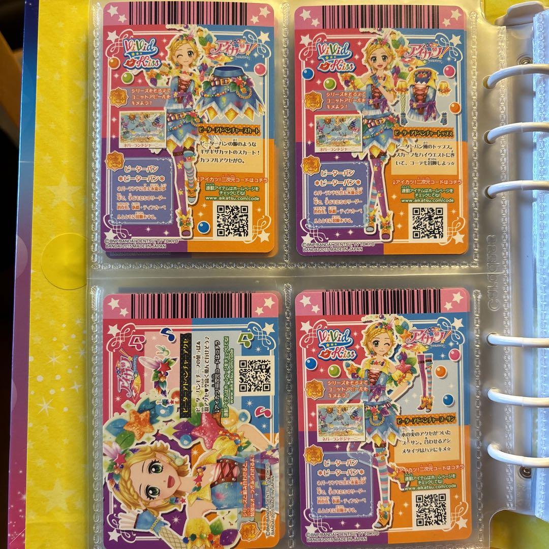 アイカツ! 5周年 一番カフェ スーベニア ネームタグ ステッカー