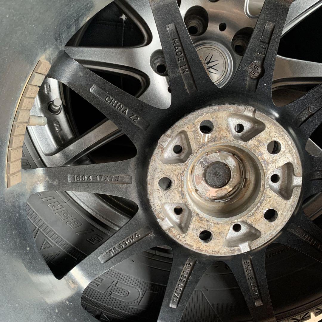 スタッドレス 17インチ タイヤ付 ホイール4本 225/65R17 アイスナビ