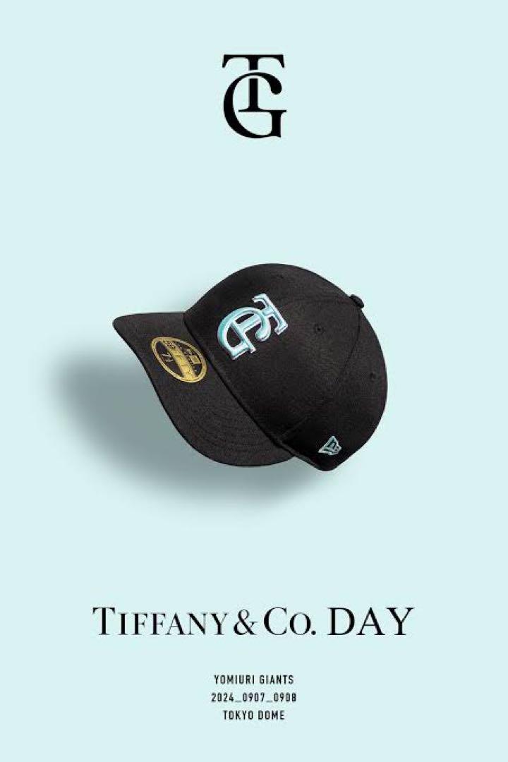 New Era 9FORTY ブラックTGロゴ キャップジャイアンツティファニー