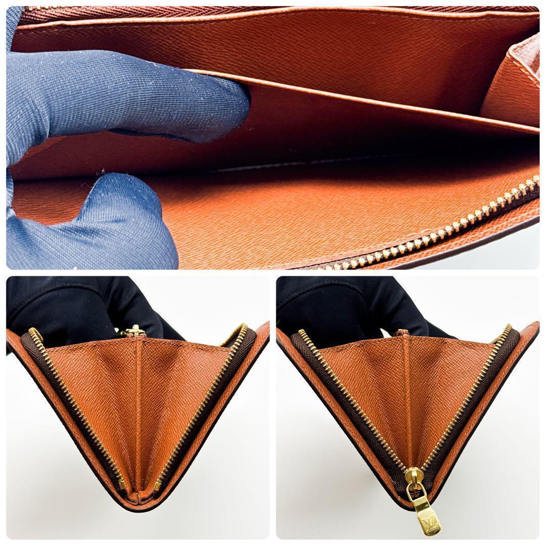 ルイヴィトン モノグラム ジッピーウォレット ポルトモネジップ 長財布 財布