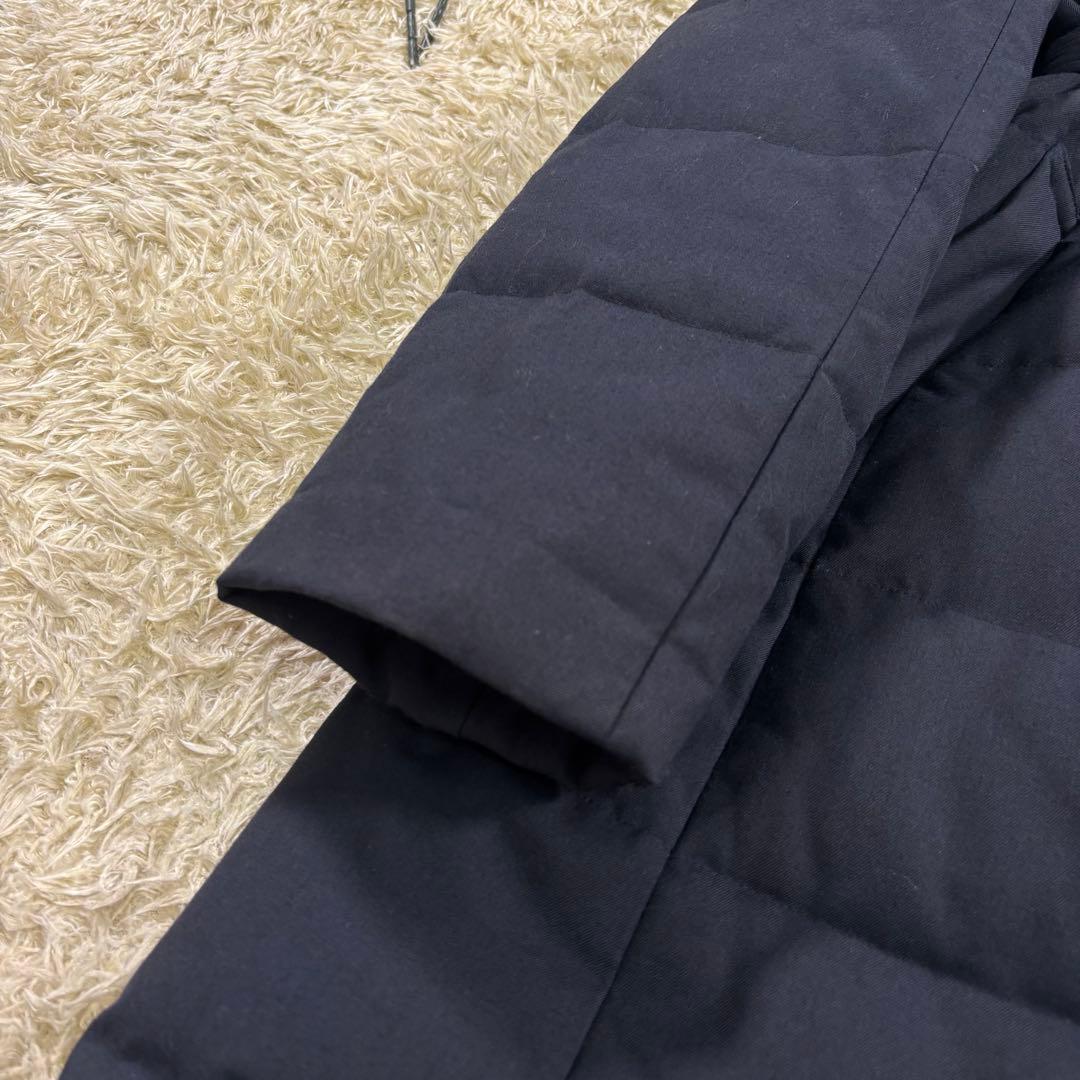 マッキントッシュフィロソフィー ダウン 牛革 ベルト付 ネイビー マッキントッシュフィロソフィー ダウン 牛革 ベルト付 ネイビー