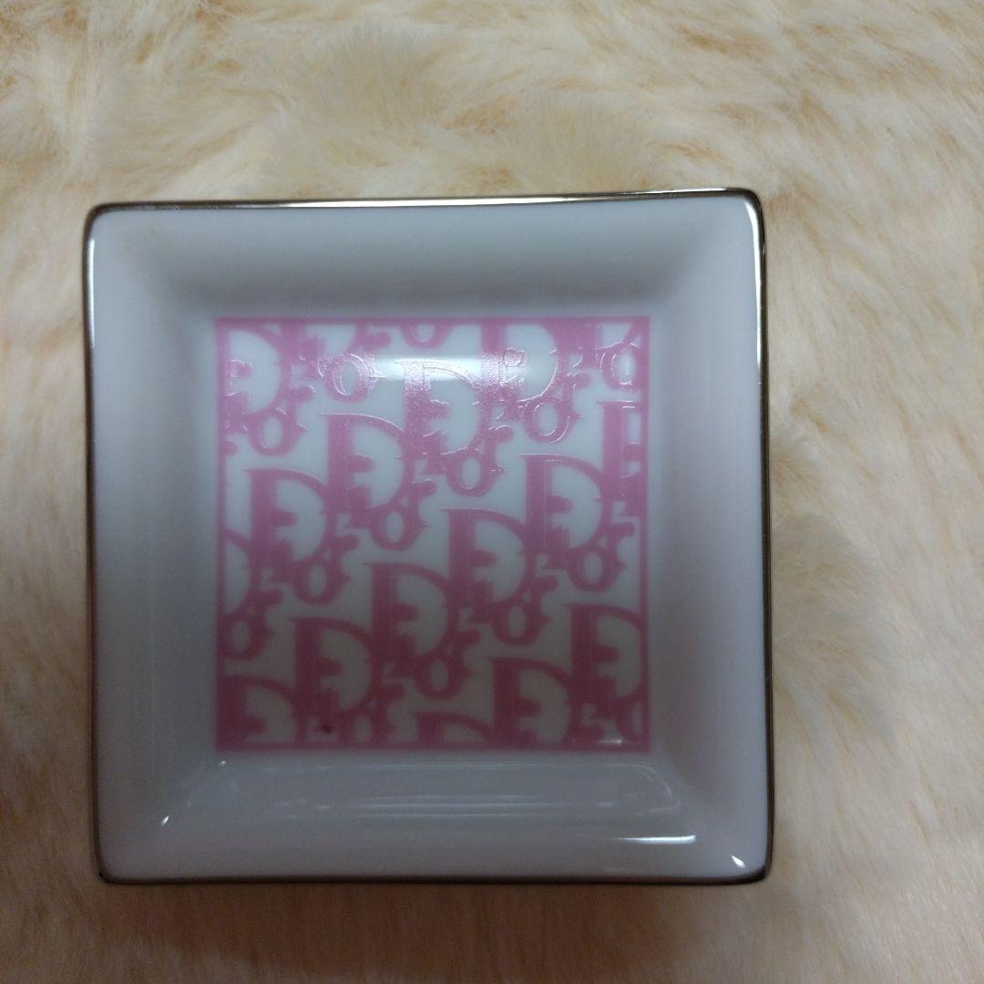 【TH】Christian Dior 陶器製  灰皿 トレイ 小物入れ