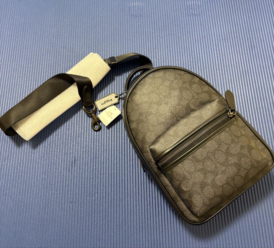 や*ま様 COACH チャーター パック・シグネチャー キャンバス