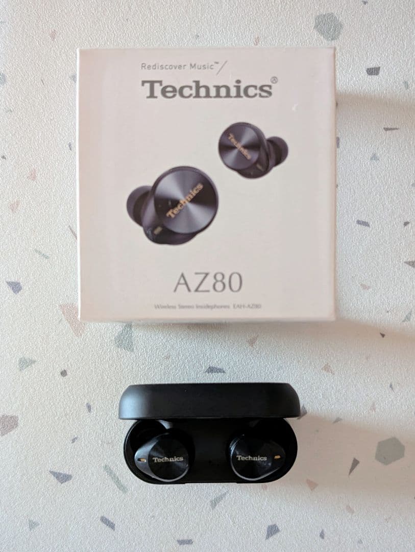 Technics AZ80 Black 完全ワイヤレス イヤフォン