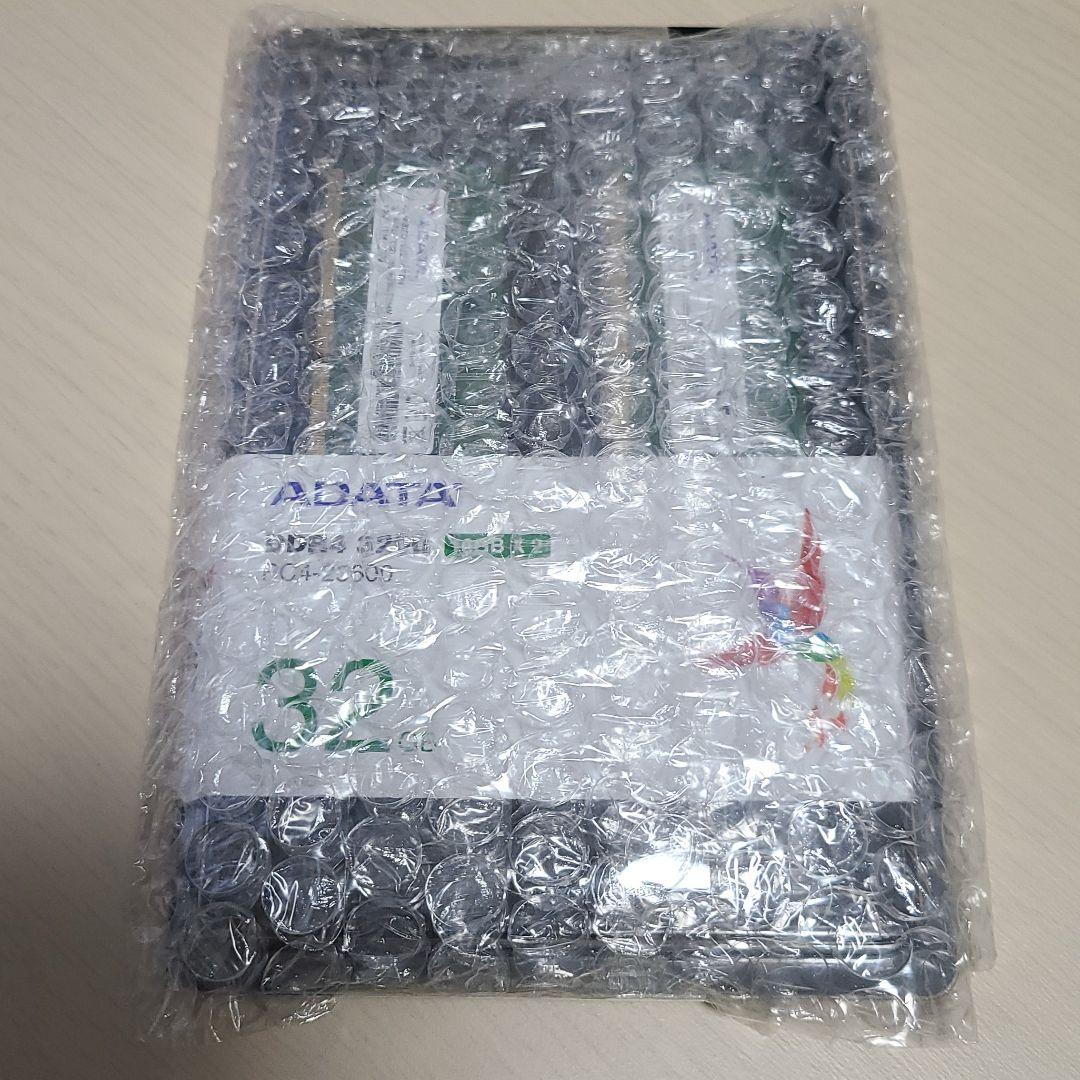 7440円 【オンラインショップ】 ADATA DDR4 3200 16GB 2枚 PC4-25600 新品未開封