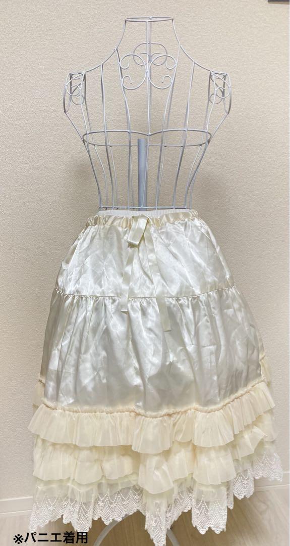 【人気ショップが最安値挑戦！】 ◇BABY◇レースフリルペチコート スカート 生成り/ivory 下着・アンダーウェア