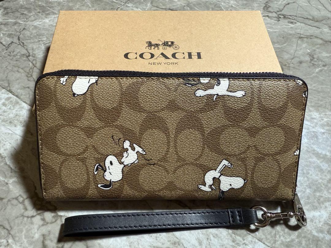COACH X スヌーピー コラボ長財布 新品未使用