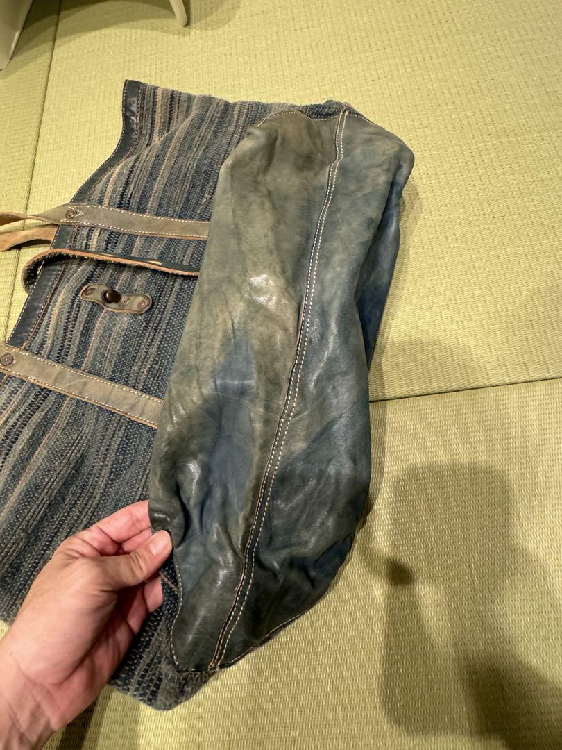 楽天市場】RRL ダブルアールエル 革パッチ付き デニム トート