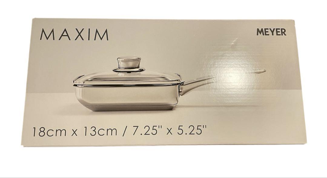 新品未開封　MEYER MAXIM フライパン エッグパン（蓋付き）