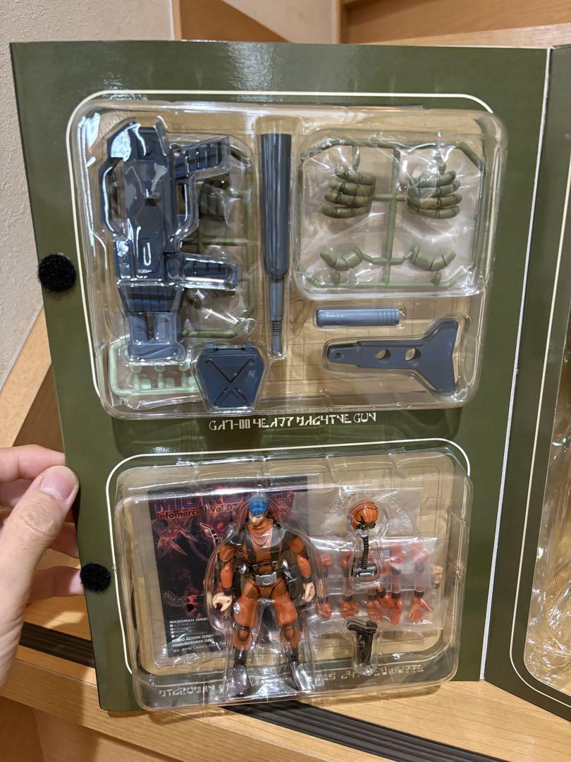 装甲騎兵ボトムズ スコープドッグ ミクロアクションシリーズ キリコ・キュービィー