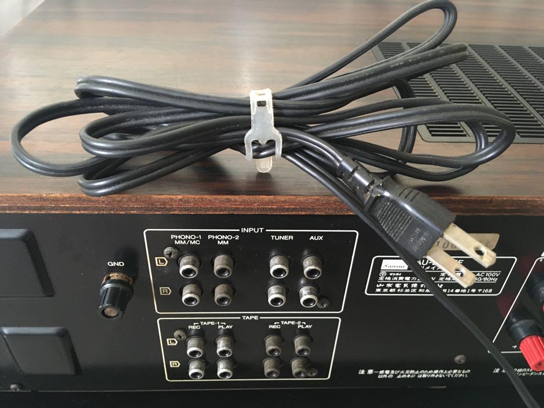 [作動品] Sansui AU-D607F プリメインアンプ