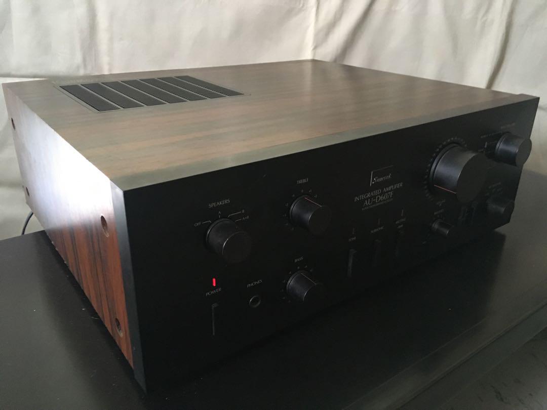 [作動品] Sansui AU-D607F プリメインアンプ