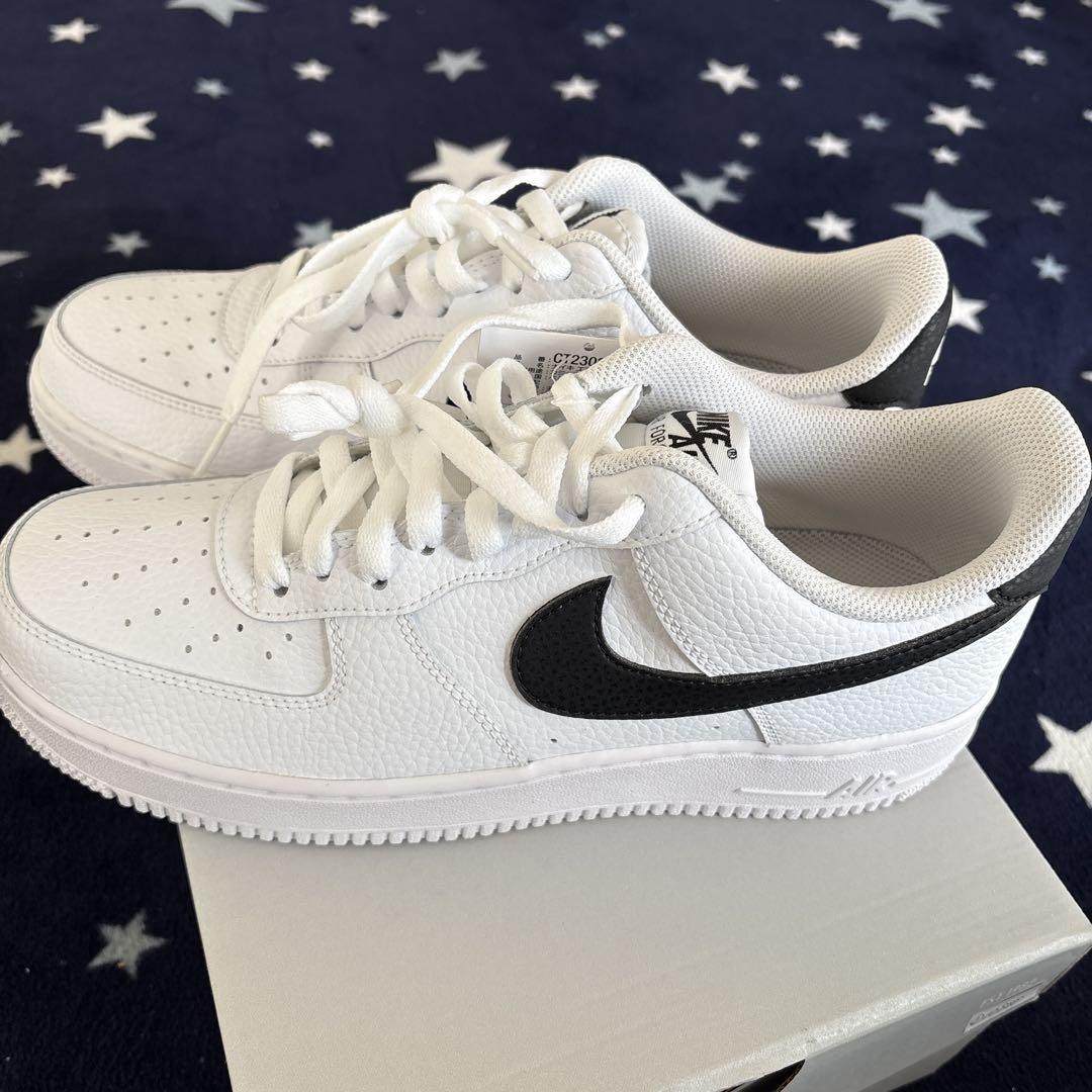 【新品未使用】Nike Air Force 1 ホワイト/ブラック
