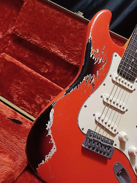 ★FiestaRed Relic Multilayer Stratocaster