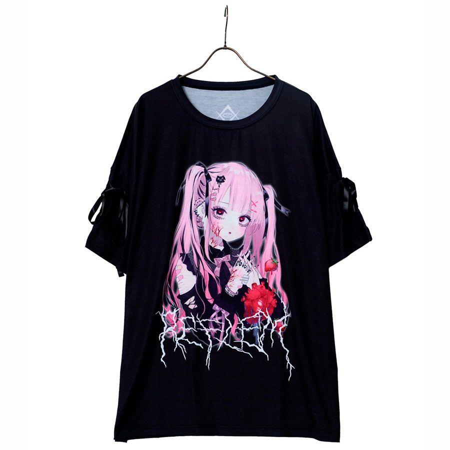 代引可】 REFLEM negiコラボ (黒) - Tシャツ/カットソー(半袖/袖なし