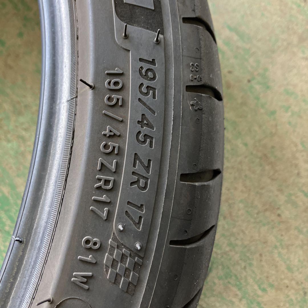 ミシュラン PS4 195/45R17 22年製 4本セット