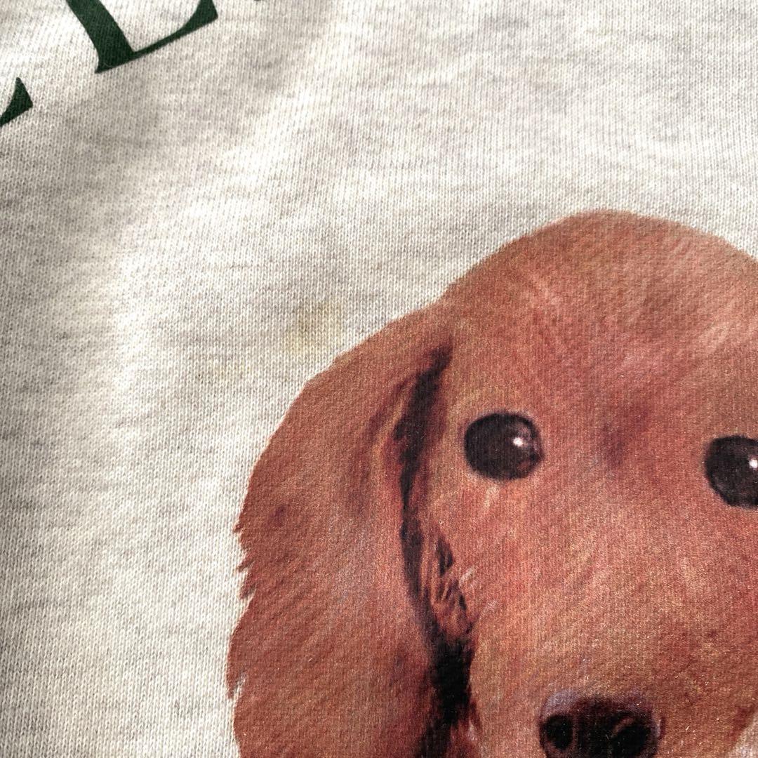 ♡ ジェラピケ DOG柄ワンポイント裏毛プルオーバー トレーナー ダックス ♡