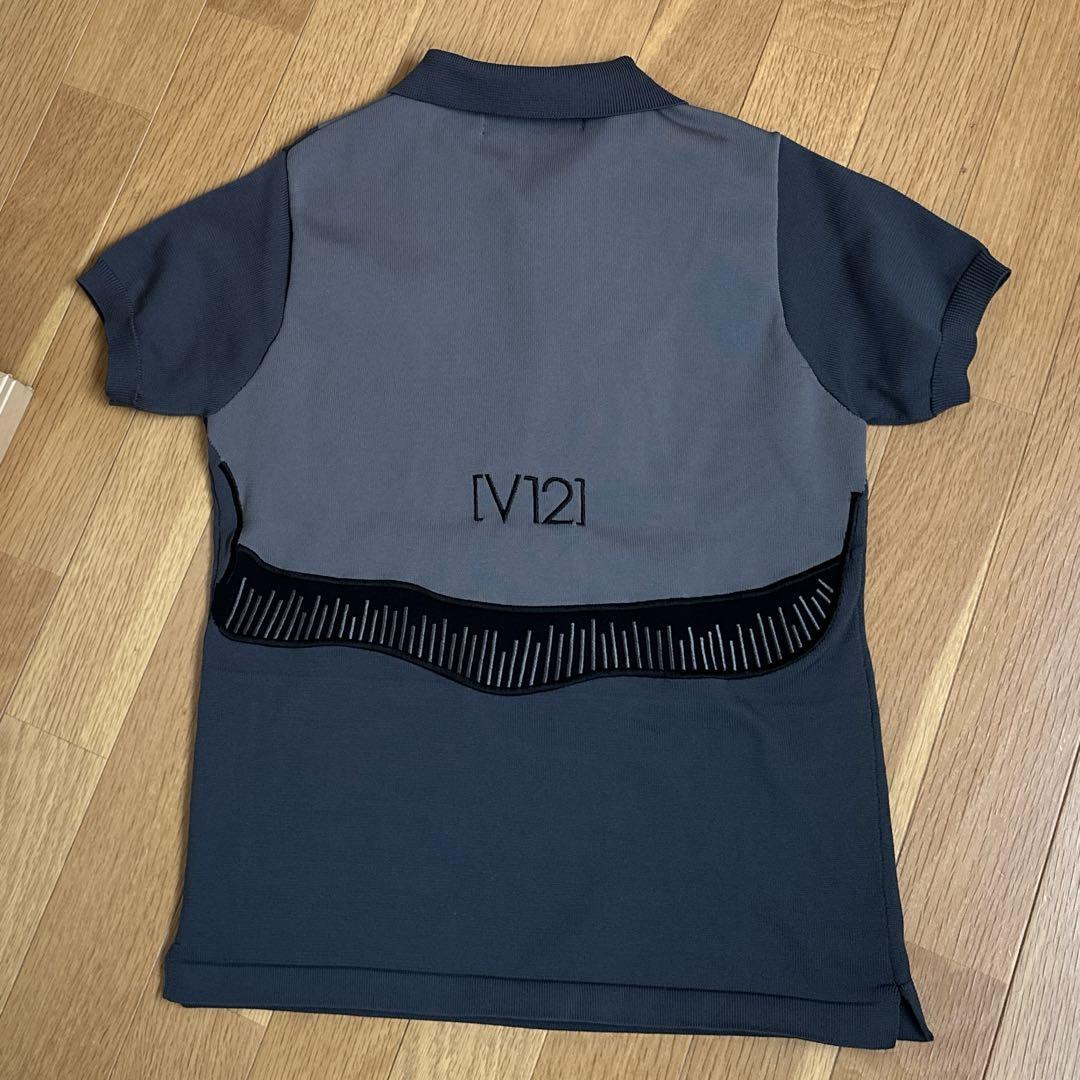 V12　FAKE PRD POLO　ポロシャツ