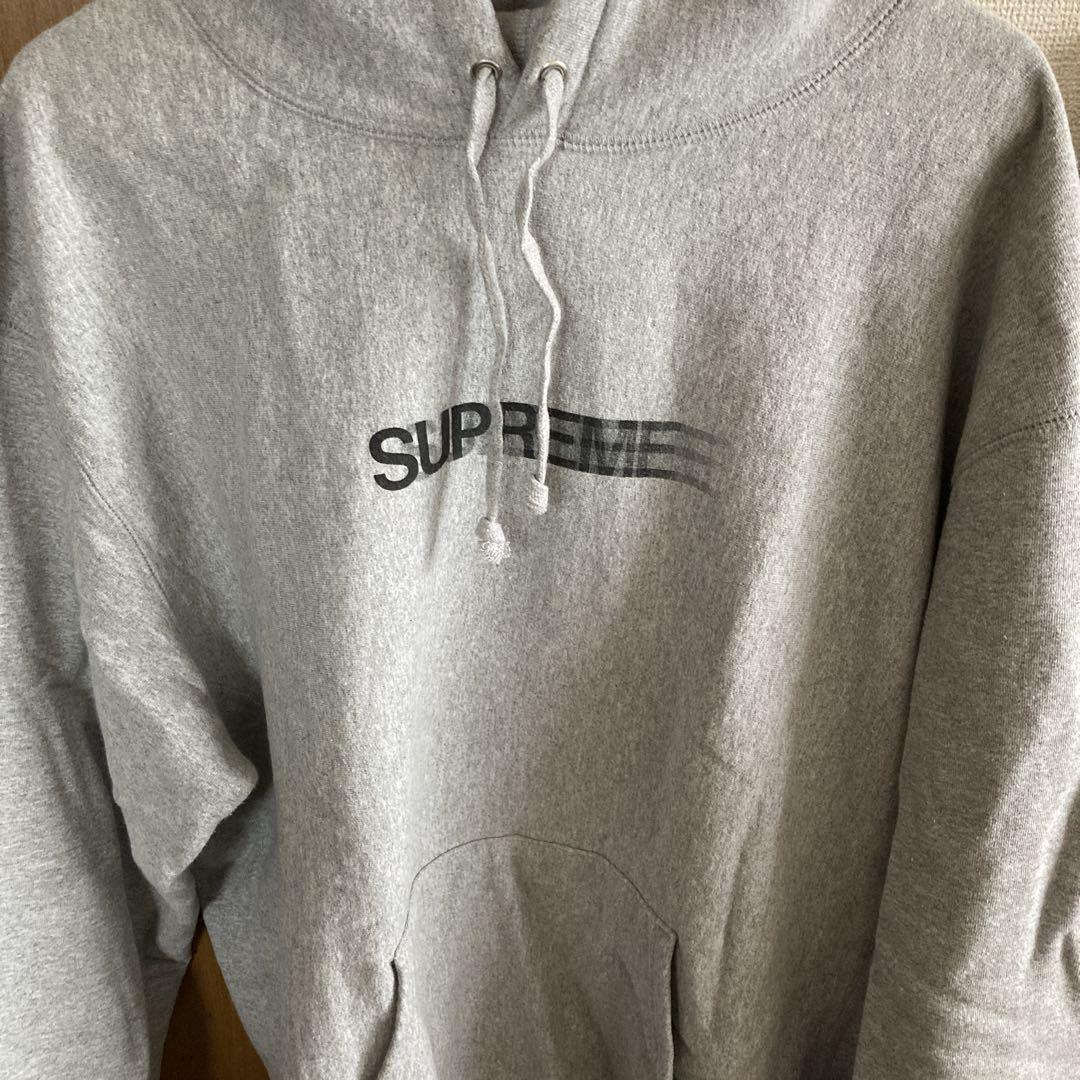 SUPREME 2023年モデル グレー パーカー