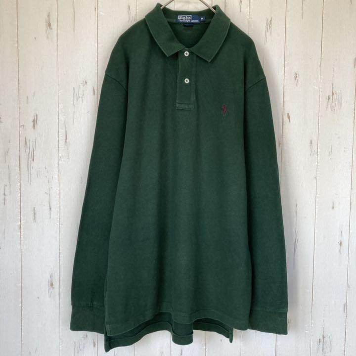 セール即納 美品 ポロ ラルフローレン ポニー 刺繍 長袖 ポロシャツ メンズ 古着 4bLsn-m13344749031 爆買い新品
