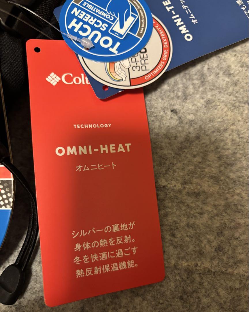 Columbia OMNI-TECH 防水グローブ　メンズ　Sサイズ新品