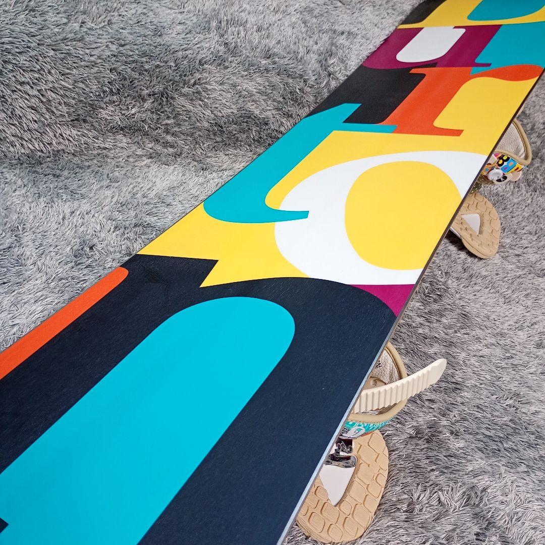 美品　BURTON　ボード　ビンディングセット　troop 146 lexa