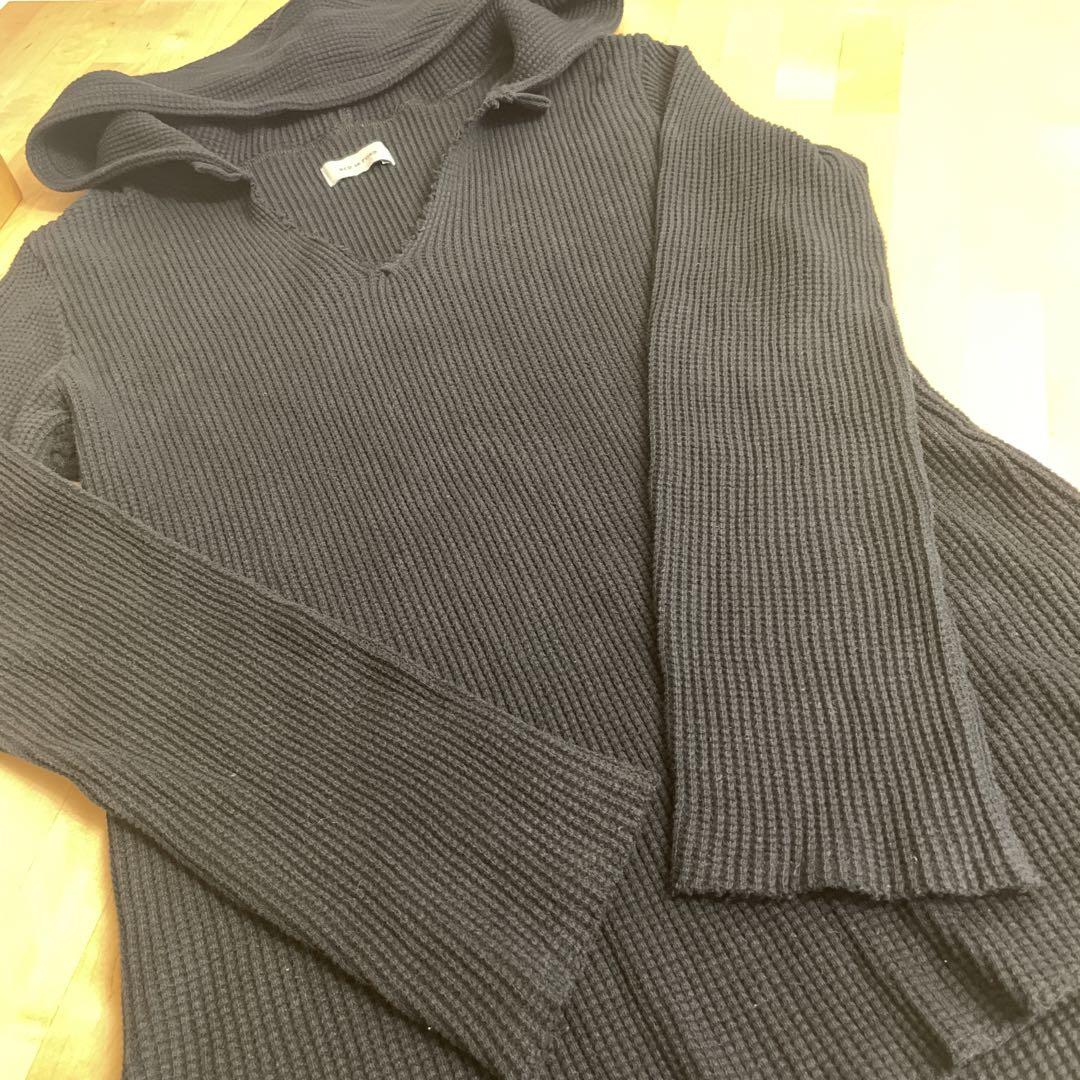 BEDFORD フード付きカットソー ブラック