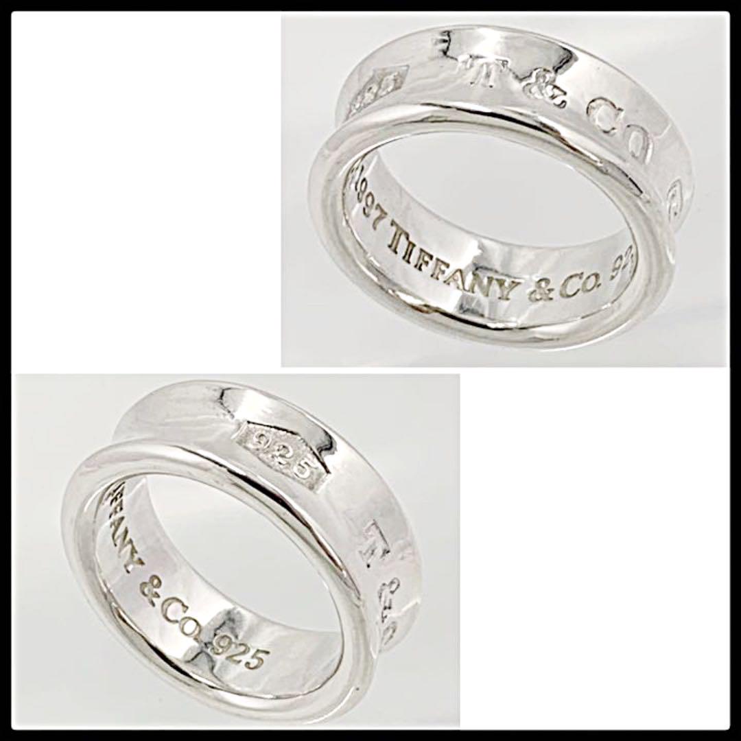 Tiffany & Co. - ティファニー リング 指輪 8号 1837 ナロー