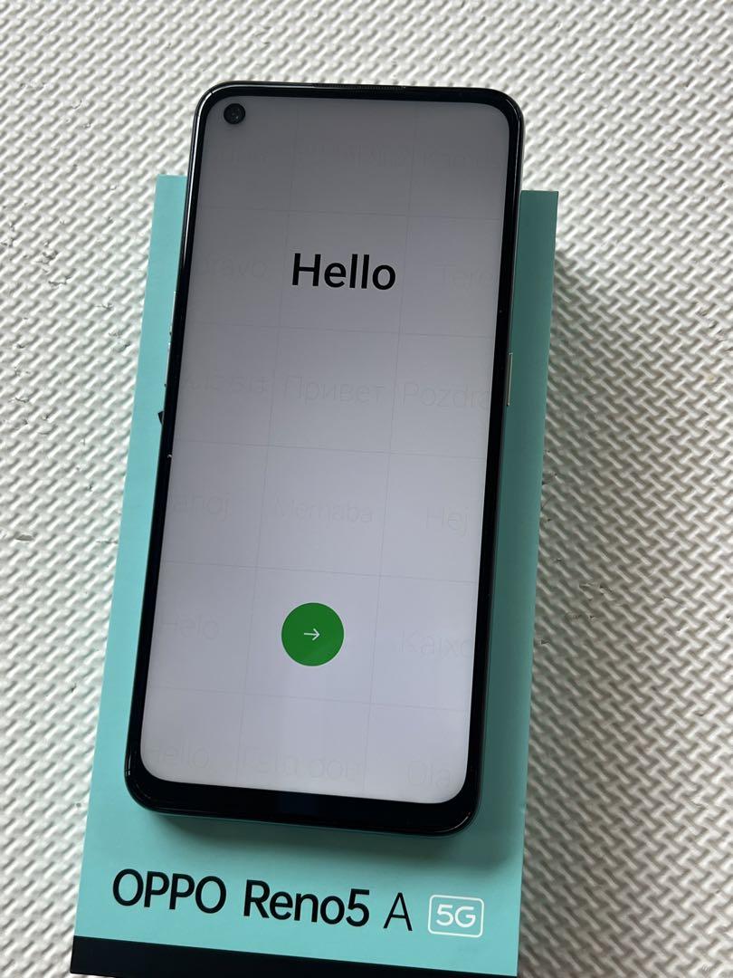 OPPO Reno 5 A 5G【美品】 日本正規品のSIMフリー