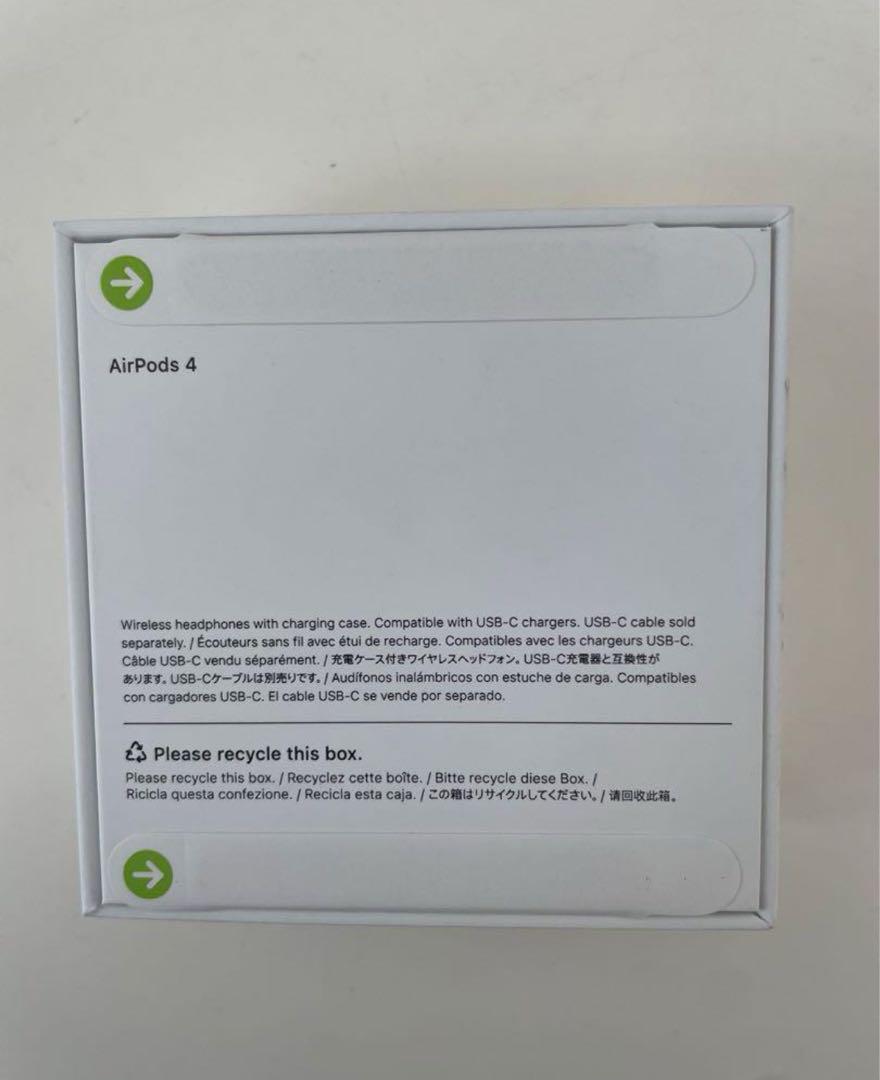 AirPods 4 本体 ANC(アクティブノイズキャンセル)