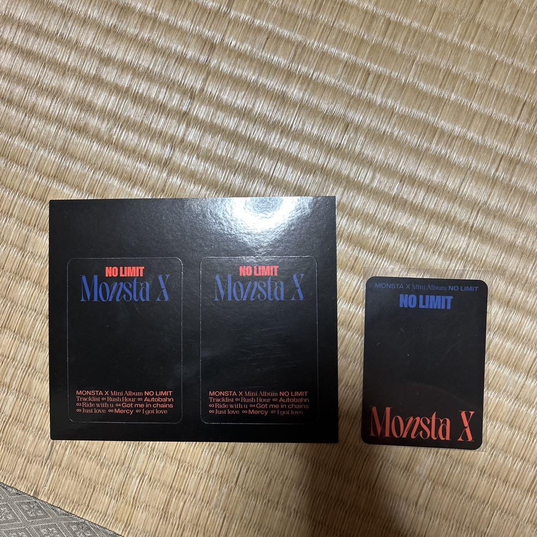 【新品・未開封】MONSTA X モネク / No Limit（8枚セット） Monsta X NO LIMIT トレカセット - メルカリ