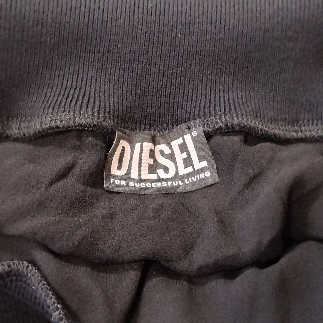 DIESEL アシンメトリー ロングスカート ブラック L